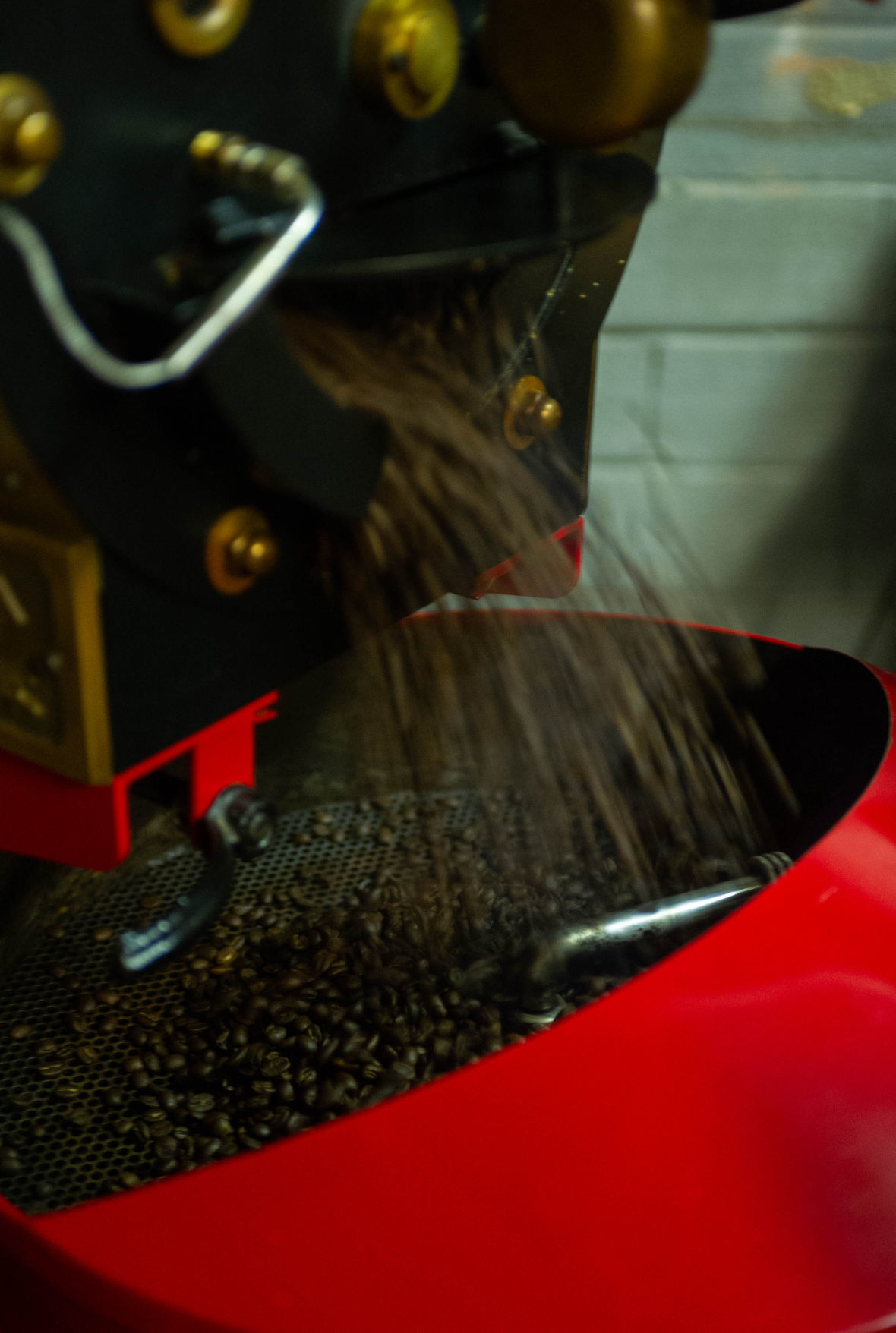 Cooling the beans